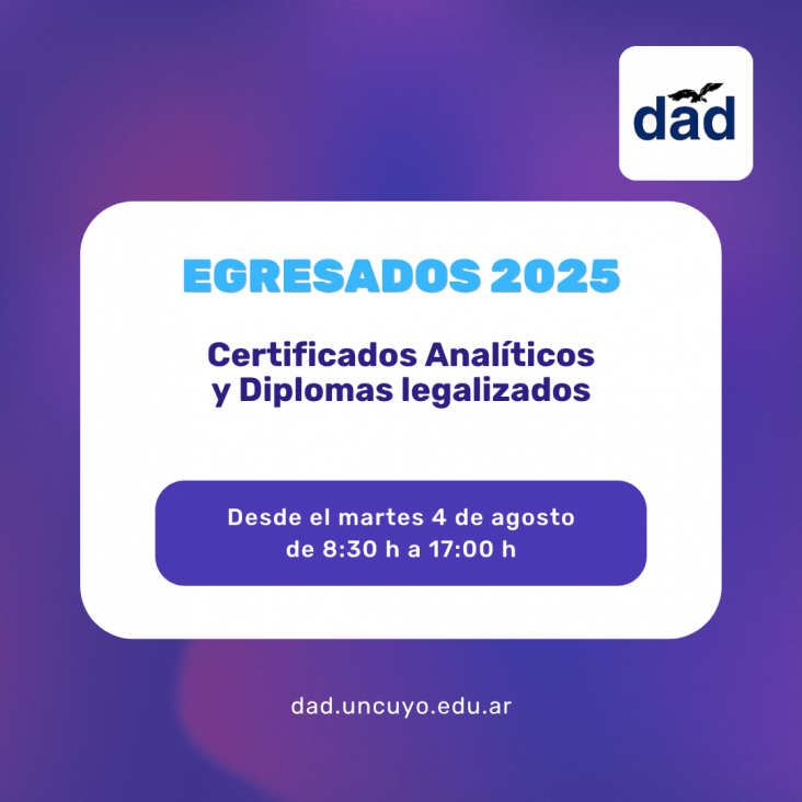 imagen Entrega de analíticos y diplomas para egresados 2025