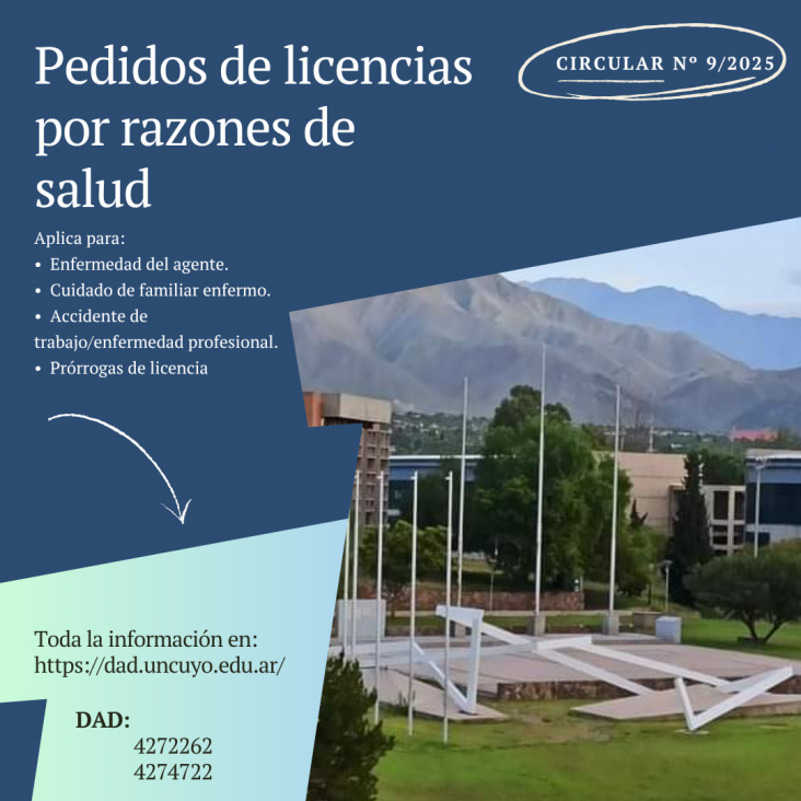 imagen Pedidos de licencias por razones de salud desde noviembre 2025