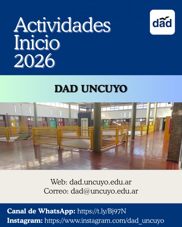 imagen Actividades inicio 2026