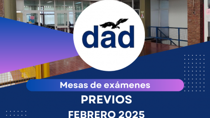 imagen Mesas de exámenes PREVIOS FEBRERO 2025