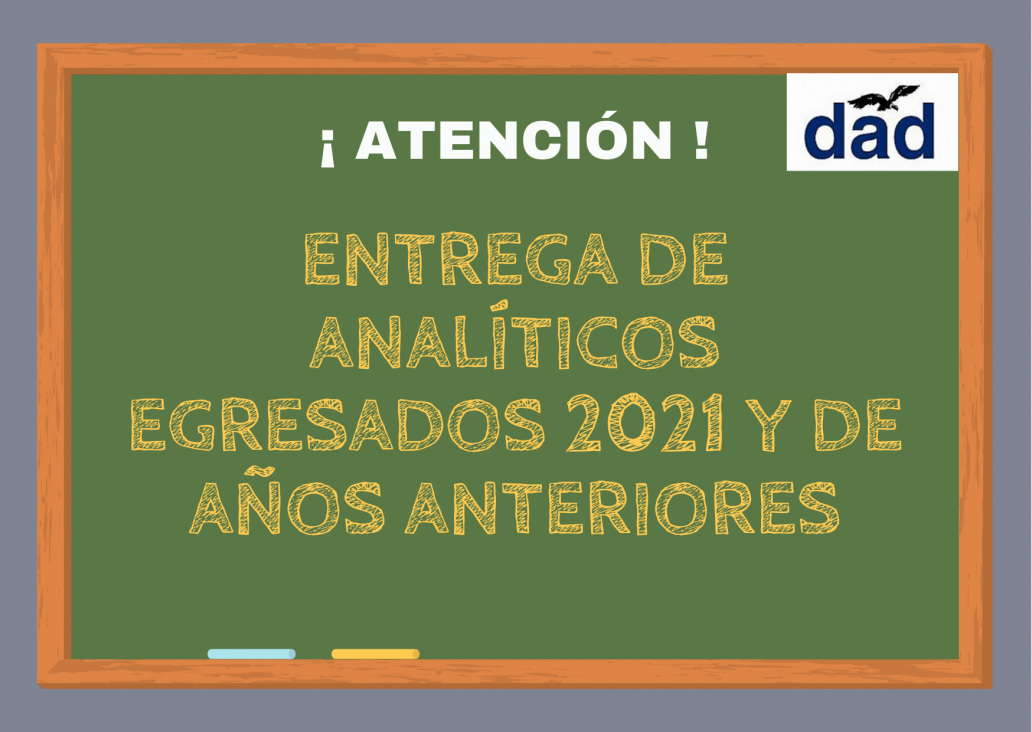 imagen Entrega de analíticos y diplomas para egresados de 2021 y años anteriores