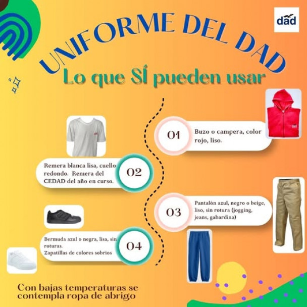 imagen Uniforme del DAD