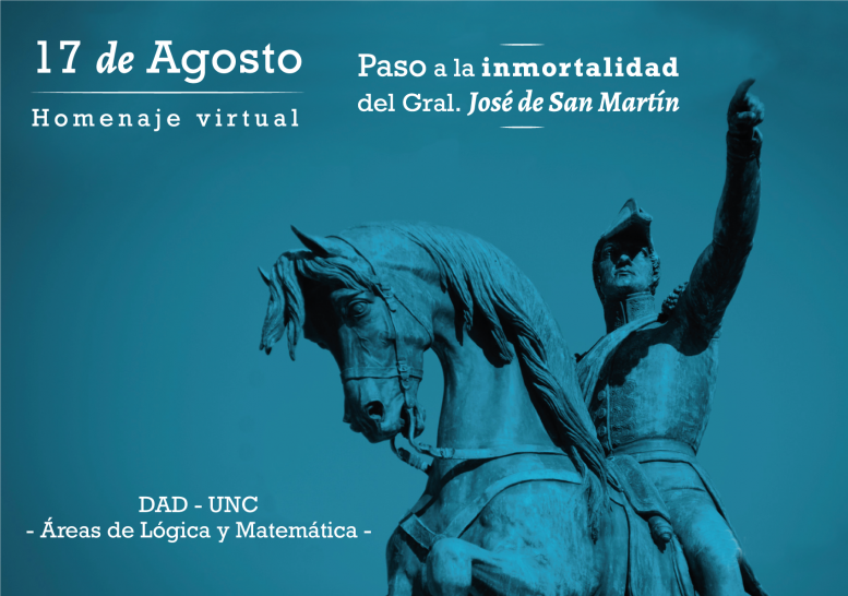 imagen 17 de agosto. Paso a la inmortalidad del Gral. José de San Martín