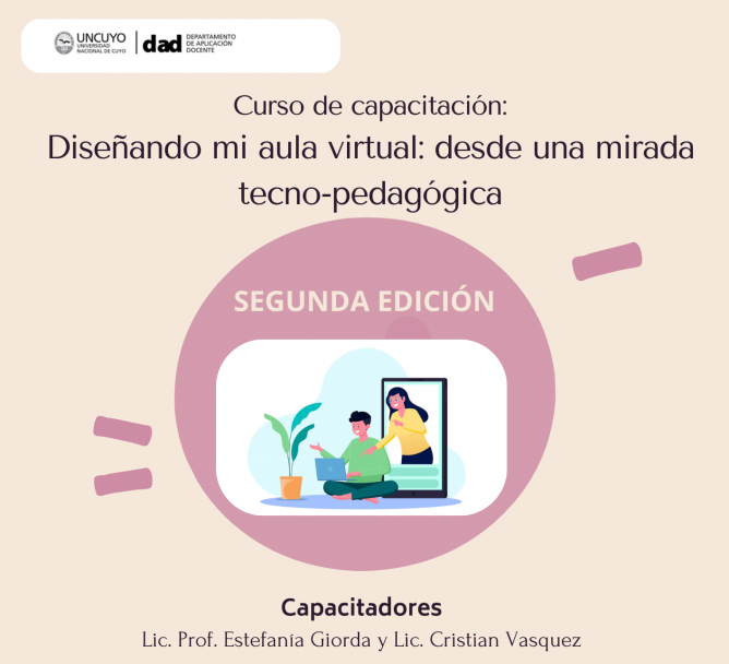 imagen Cierre de la segunda edición del curso "Diseñando mi aula virtual: desde una mirada tecno-pedagógica"