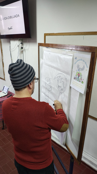 imagen Chanti visitó el DAD y compartió una charla inolvidable
