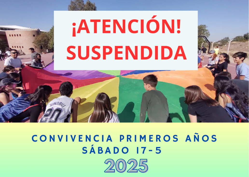 imagen Suspenden convivencia de primeros años del día sábado 17 de mayo