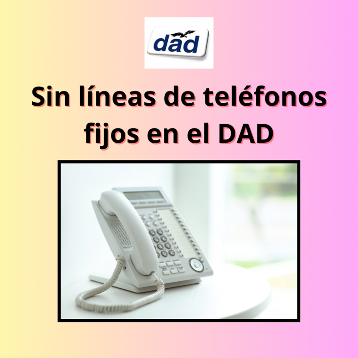 imagen Sin líneas de teléfono funcionando