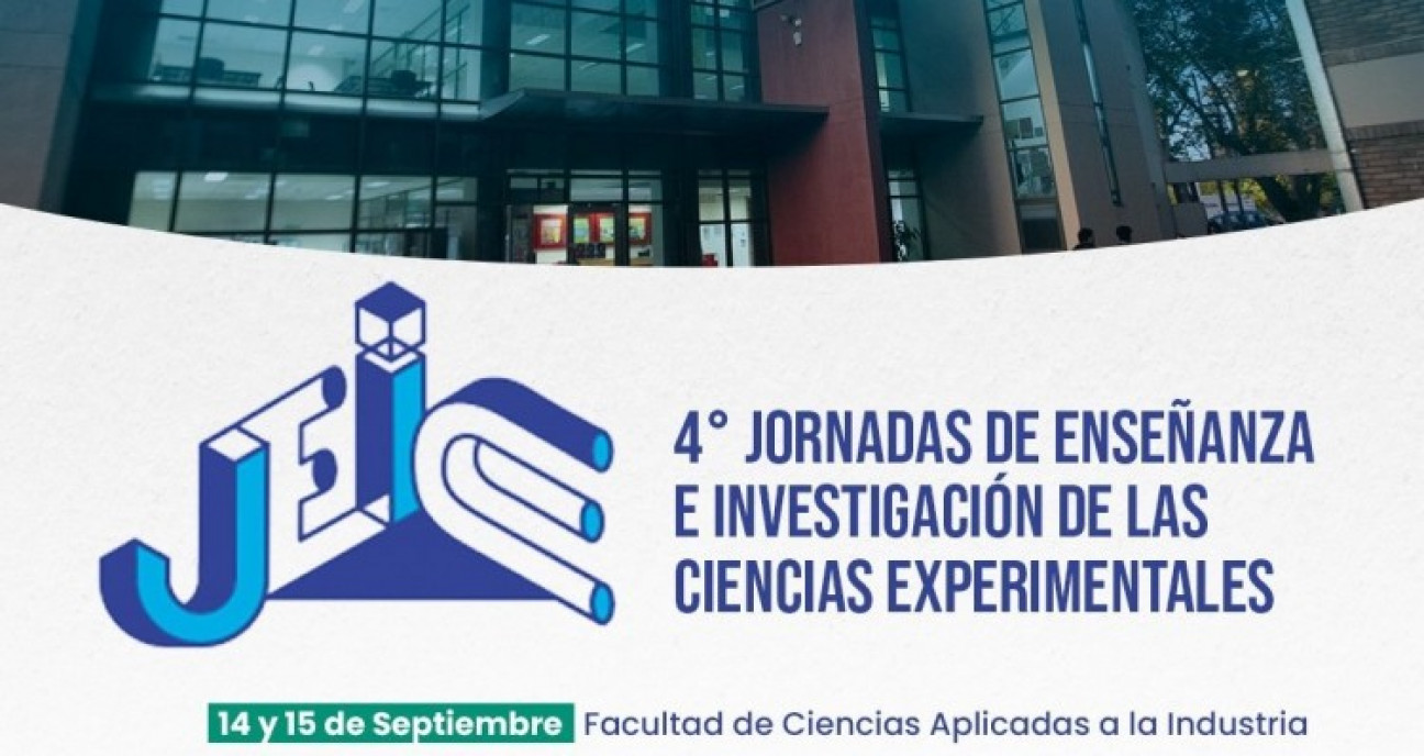 imagen Convocan a presentar trabajos para las IV Jornadas de Enseñanza e Investigación de las Ciencias Experimentales