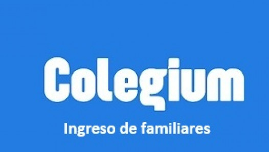 imagen Se habilitó el ingreso de usuarios de nuevos familiares al sistema "Colegium"