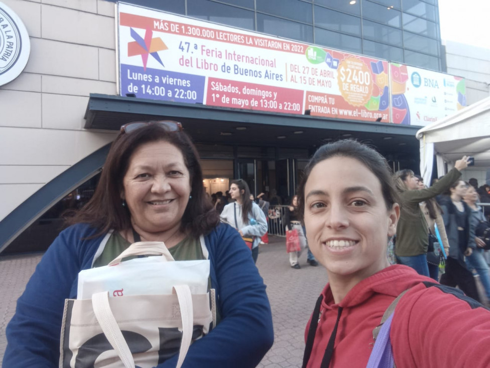 imagen Nuestras bibliotecarias estuvieron en la Feria Internacional del Libro de Buenos Aires