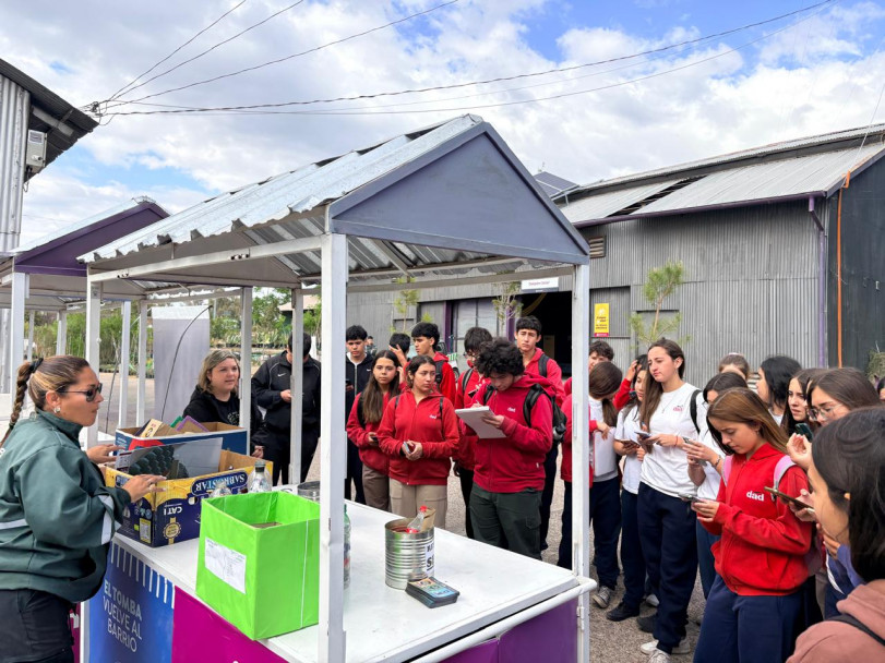 imagen Estudiantes de 4º4º visitaron el Polo Ambiental de Godoy Cruz