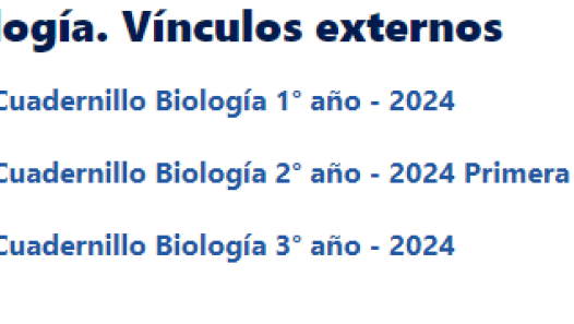 imagen Cuadernillos de Biología 2024