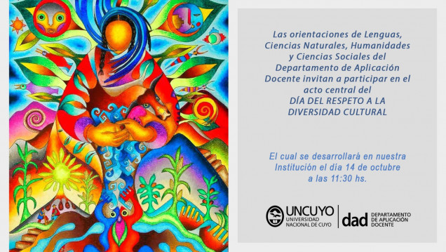 imagen Invitación al acto central del Día del Respeto a la Diversidad Cultural