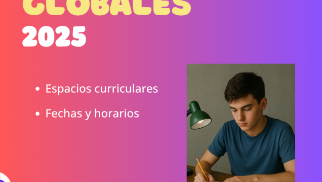 imagen Exámenes Globales Integradores Anuales 2025