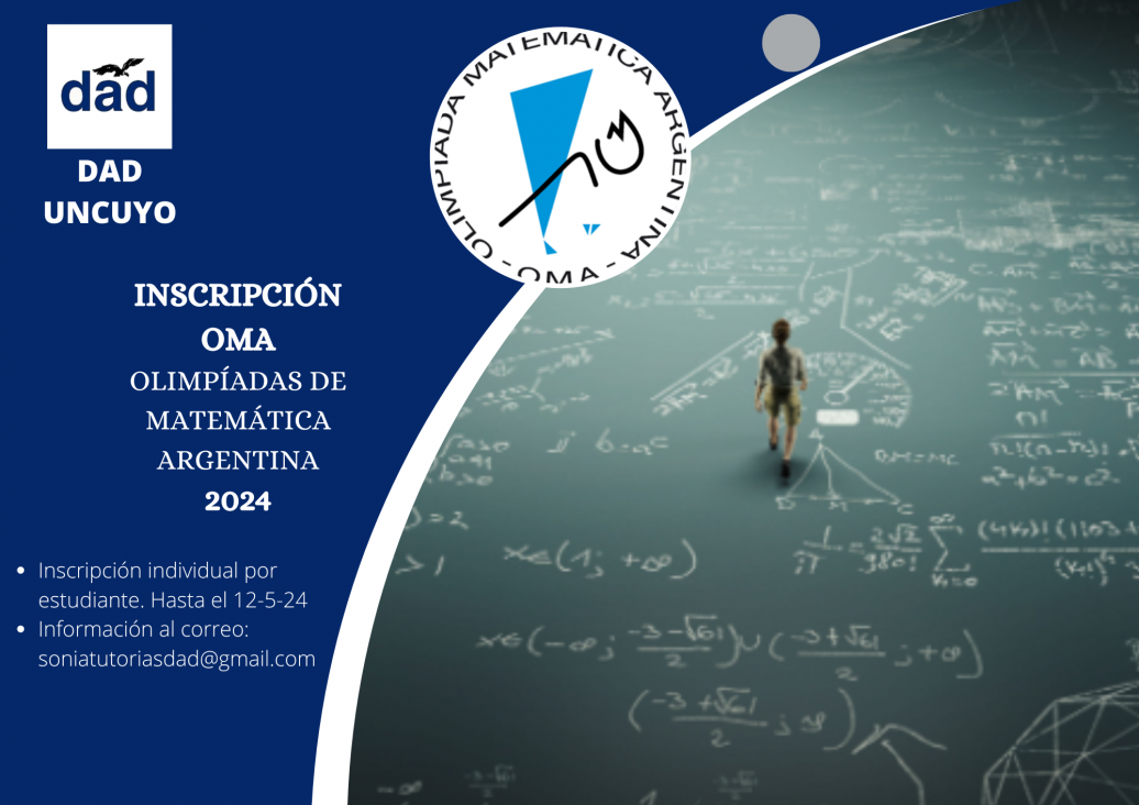 imagen Inscripción a las Olimpíadas de Matemática Argentina (OMA) 2024