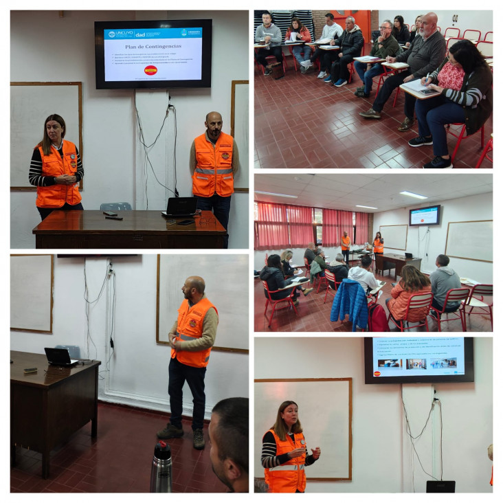 imagen Charla sobre contingencias y  seguridad