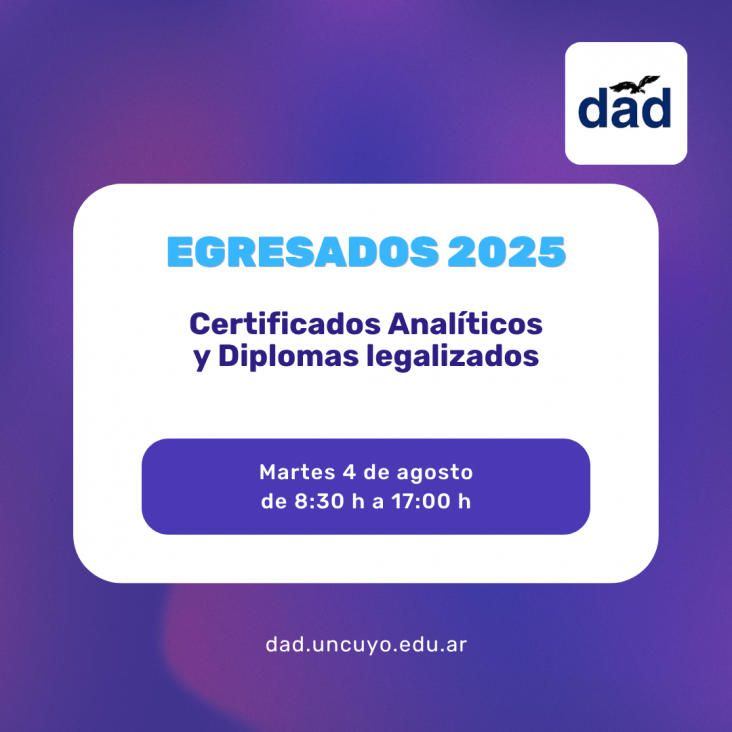 imagen Entrega de analíticos y diplomas para egresados 2025