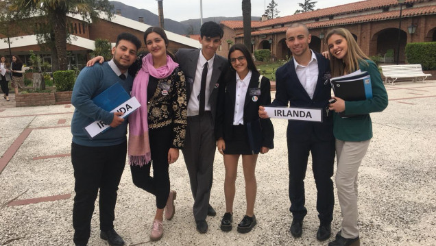 imagen Alumnos del DAD participando del Modelo de Naciones Unidas en Córdoba