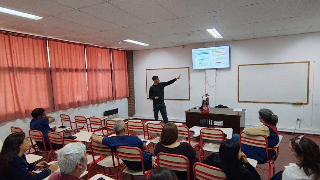 imagen Se realizó una capacitación sobre preparación ante situaciones de emergencia