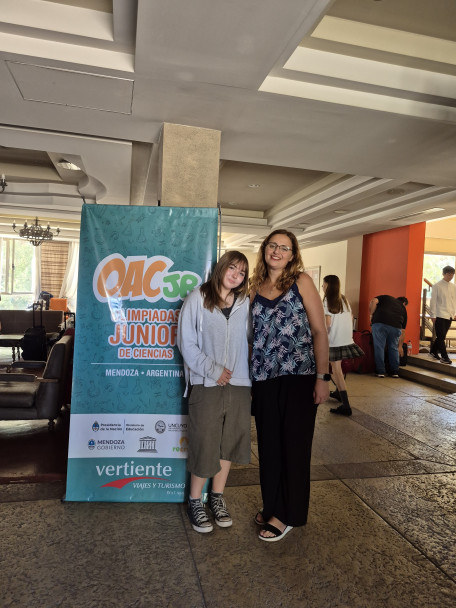 imagen Estudiante del DAD participó en la Instancia Nacional de las Olimpiadas Ciencias Junior