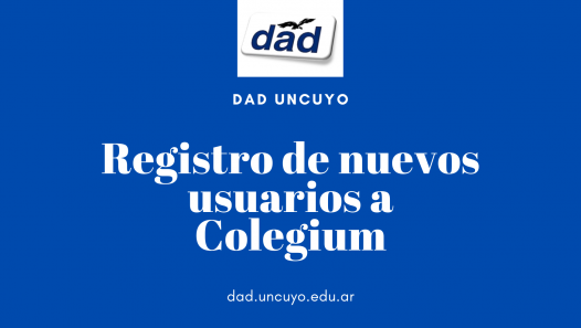 imagen Registro de nuevos usuarios en Colegium 2026 