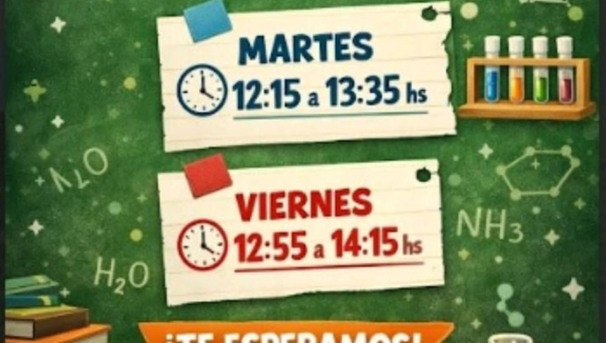 imagen Tutorías de Química