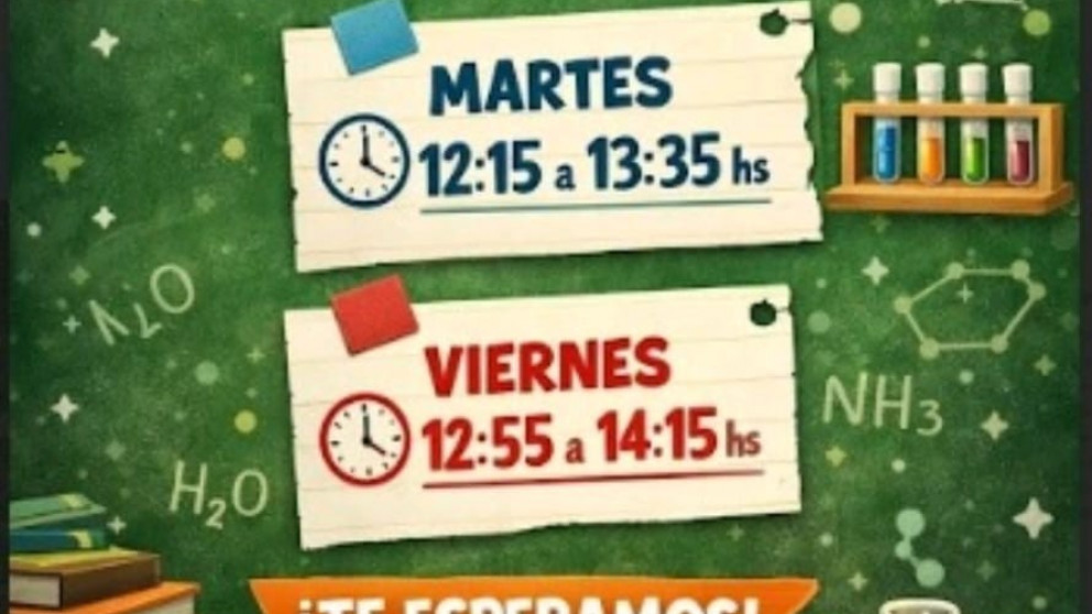 imagen Tutorías de Química