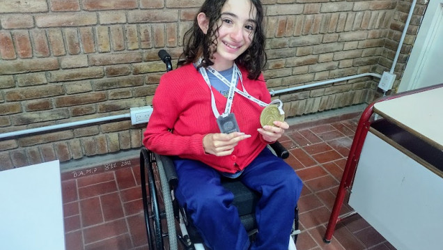 imagen Estudiante del DAD obtuvo el primer premio en dos de las categorías de los Juegos Evita 2024 en "Tenis de Mesa"