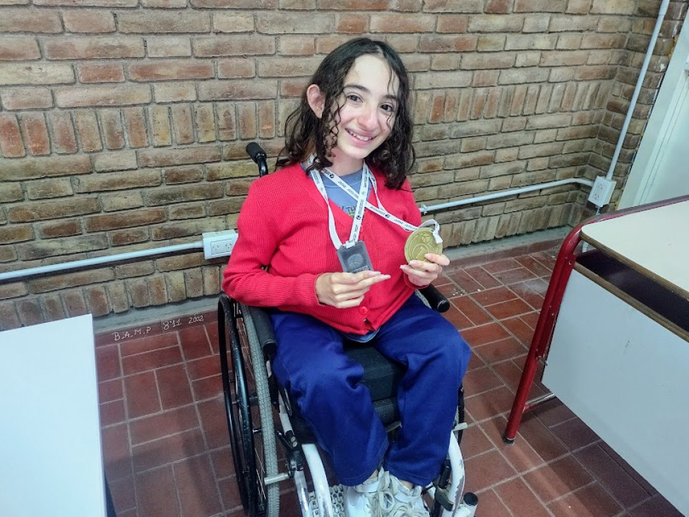 imagen Estudiante del DAD obtuvo el primer premio en dos de las categorías de los Juegos Evita 2024 en "Tenis de Mesa"