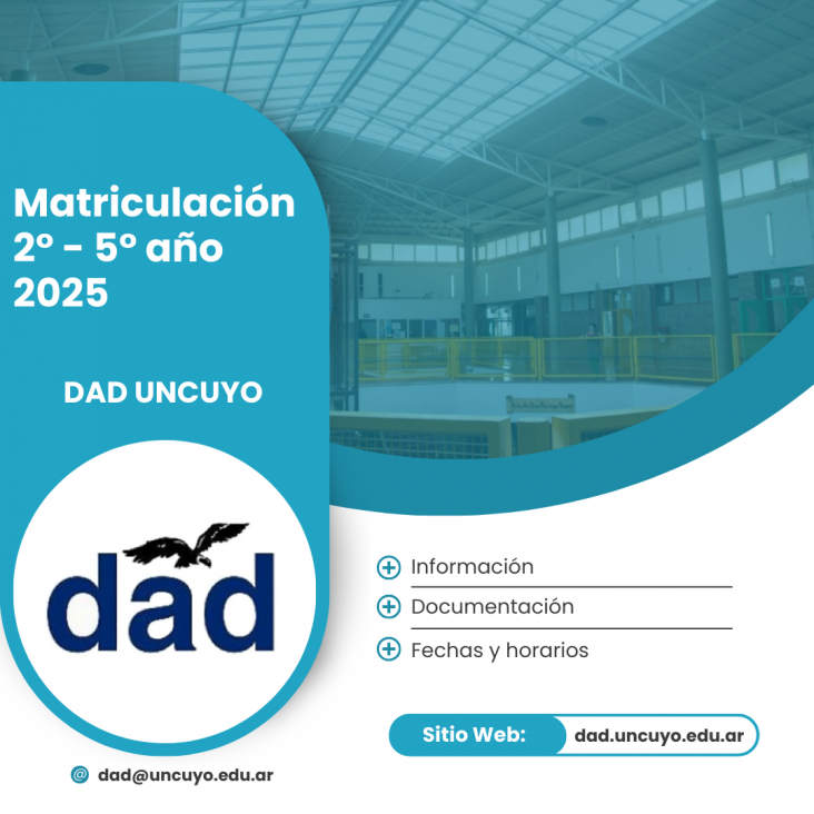 imagen Matriculación anual de 2° a 5° año. Ciclo Lectivo 2025