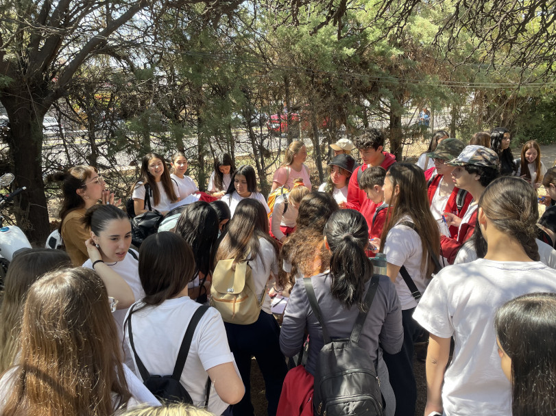 imagen Salida didáctica al Banco de Germoplasma con estudiantes del turno mañana