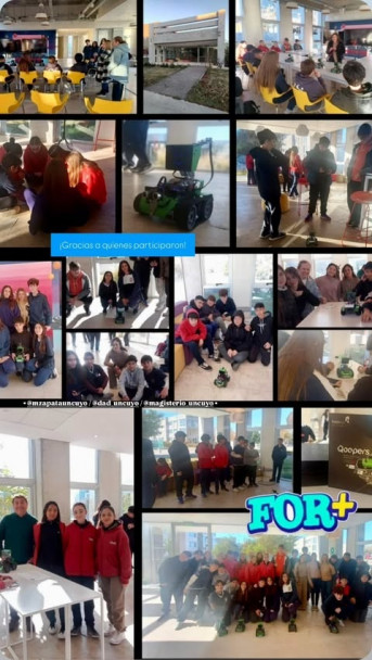 imagen Estudiantes del DAD en el Poloc TIC, rescatando a Floor-e