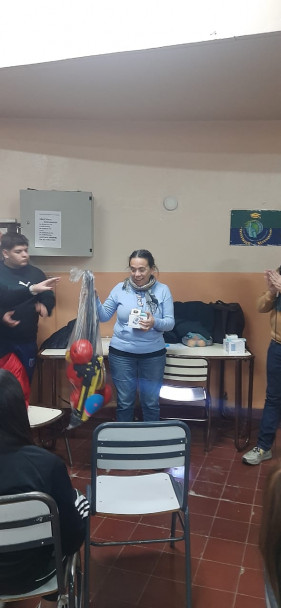 imagen En el marco de las Prácticas Socioeducativas, estudiantes de la escuela participaron de la jornada del trayecto formativo "Jóvenes Promotores de Salud"
