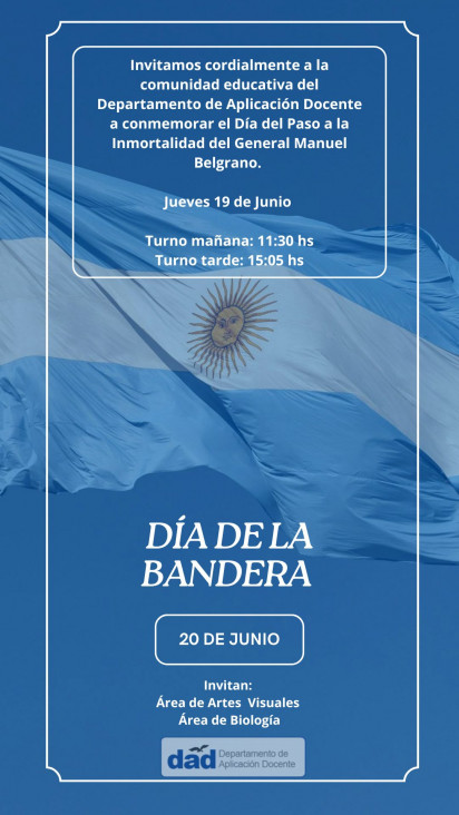 imagen Invitación al acto por el Día de la Bandera y en conmemoración de Don Martín Miguel de Güemes