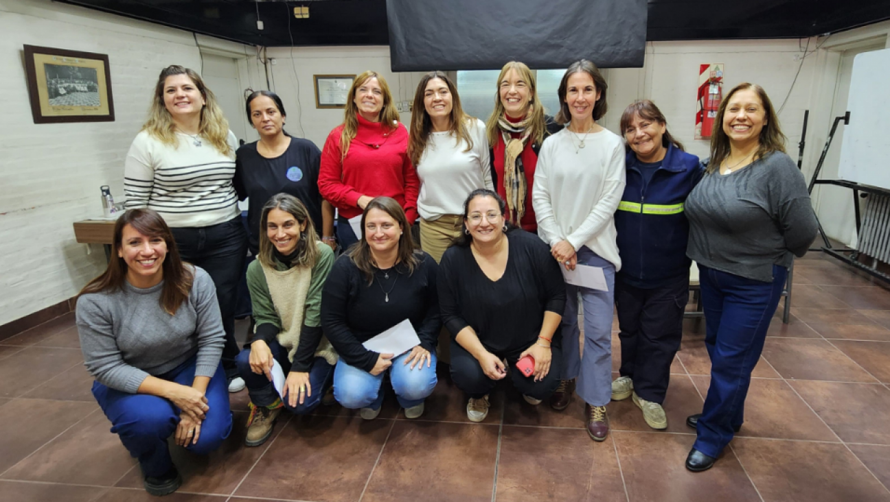 imagen Se realizó un encuentro de referentes de Prácticas Sociales Educativas en la Escuela Martín Zapata