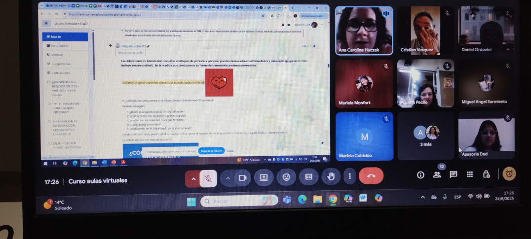 imagen Cierre de la segunda edición del curso "Diseñando mi aula virtual: desde una mirada tecno-pedagógica"