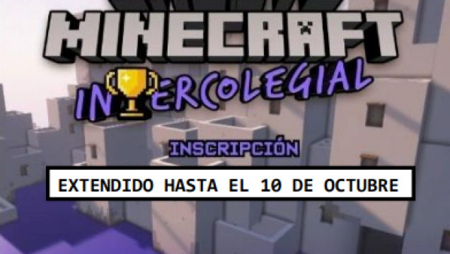 imagen Extienden la inscripción para participar del intercolegial MINECRAFT