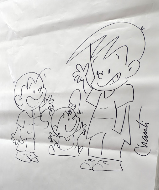 imagen Chanti visitó el DAD y compartió una charla inolvidable