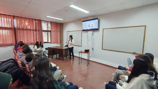 imagen Estudiantes de 5° año participaron de una capacitación en Educación Financiera