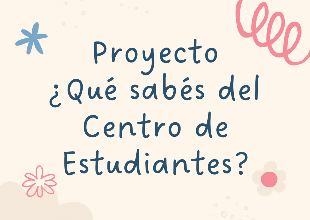 imagen Estudiantes de 5° año realizan videos en el marco del proyecto "¿Qué sabés del centro de estudiantes?" 