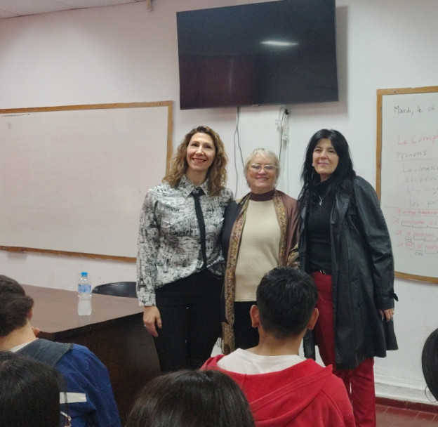 imagen La Magíster Graciela Cousinet dio una charla en nuestra escuela