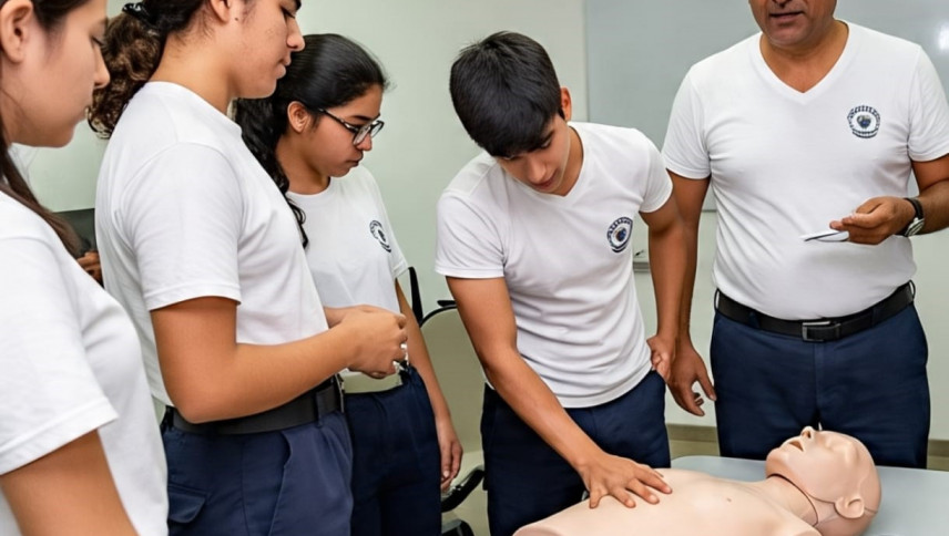 imagen PSE: Promotores de Salud. Taller de RCP y primeros auxilios