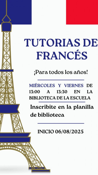 imagen Tutorías de Francés