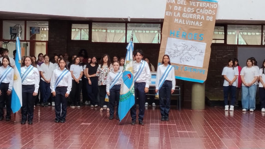 imagen Se llevó a cabo el acto en conmemoración al Día del veterano y caídos en la Guerra de Malvinas