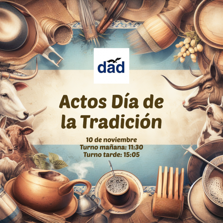 imagen Invitación a los actos por el Día de la Tradición