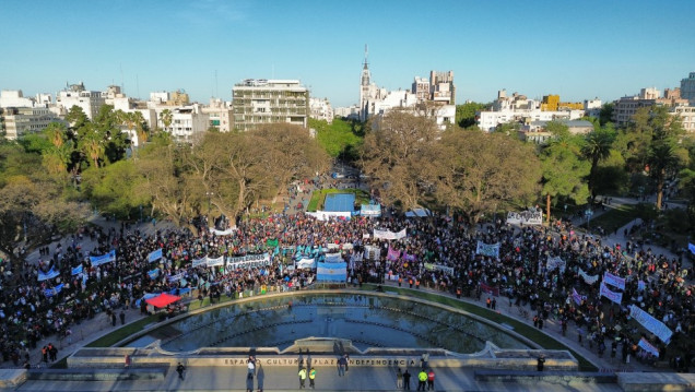 imagen Más de 35 mil personas marcharon por la universidad pública