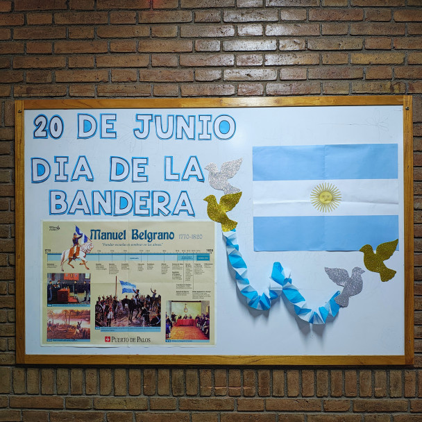 imagen Acto por el Día de la Bandera y Martín Miguel de Güemes.