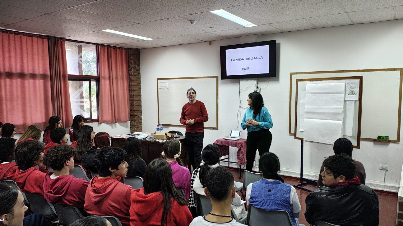 imagen Chanti visitó el DAD y compartió una charla inolvidable