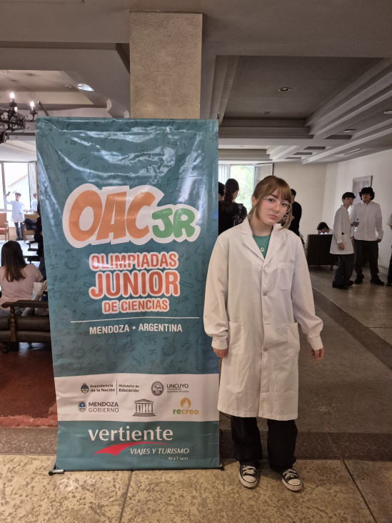 imagen Estudiante del DAD participó en la Instancia Nacional de las Olimpiadas Ciencias Junior