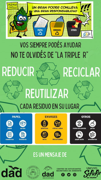 imagen El DAD separa sus residuos